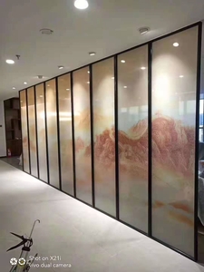 艺术山水画玻璃