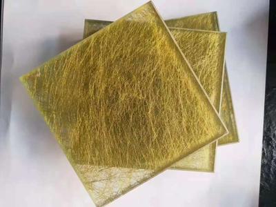 夹丝玻璃