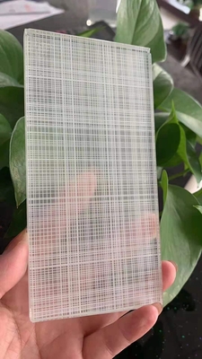 夹网格图案玻璃