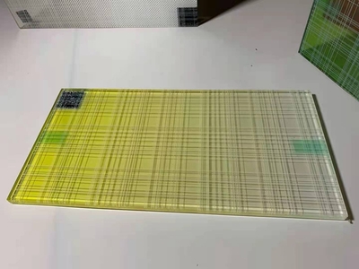 夹网格图案玻璃