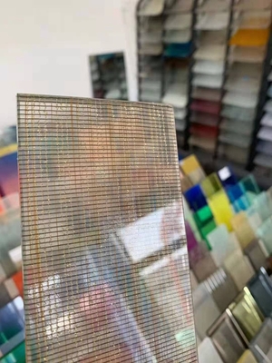 金属网玻璃