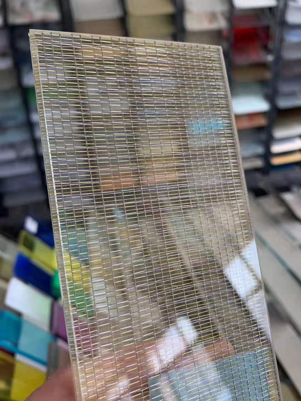金属网玻璃