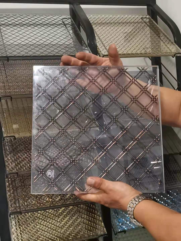 金属网玻璃